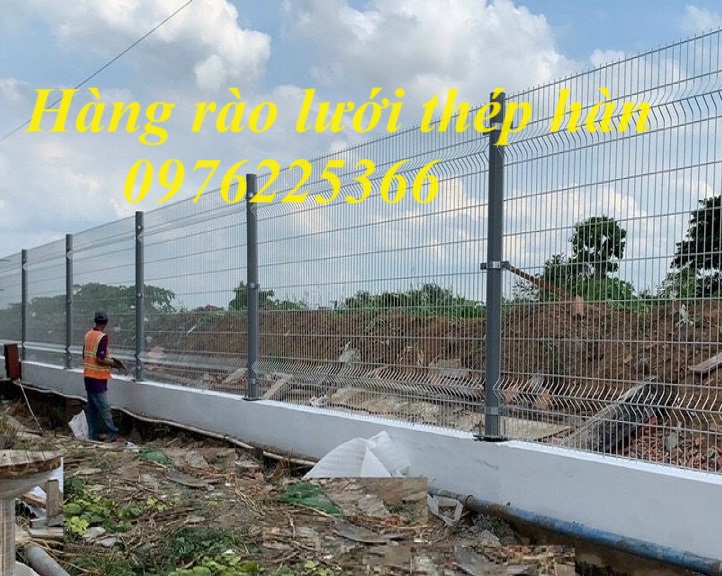 Nhà cung cấp hàng rào mạ kẽm, hàng rào lưới thép hàn giá tốt