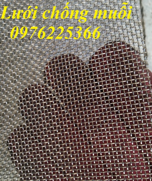 Lưới inox chống côn trùng 16mesh, 18mesh, 20mesh