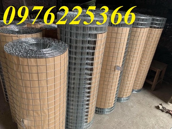 Lưới hàn mạ kẽm 25x25, Lưới thép mạ kẽm 30x30