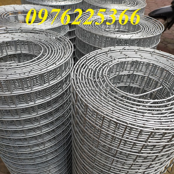 Lưới hàn mạ kẽm 25x25, Lưới thép mạ kẽm 30x30
