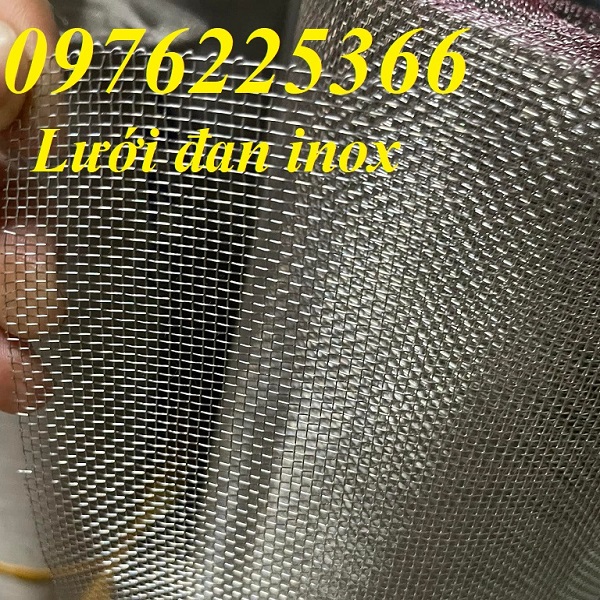Lưới inox chống côn trùng 20mesh, 18mesh, 16mesh, 14mesh