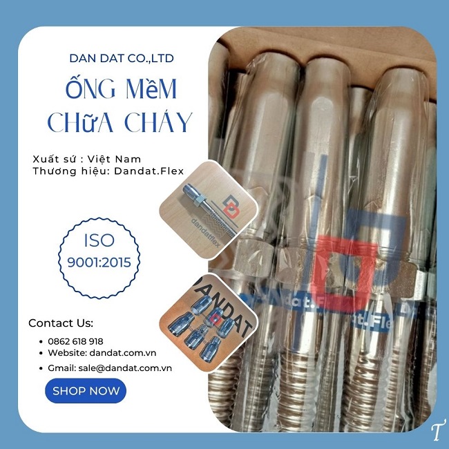 Ống mềm sprinkler dùng trong PCCC, ống mềm đầu phun sprinkler PCCC