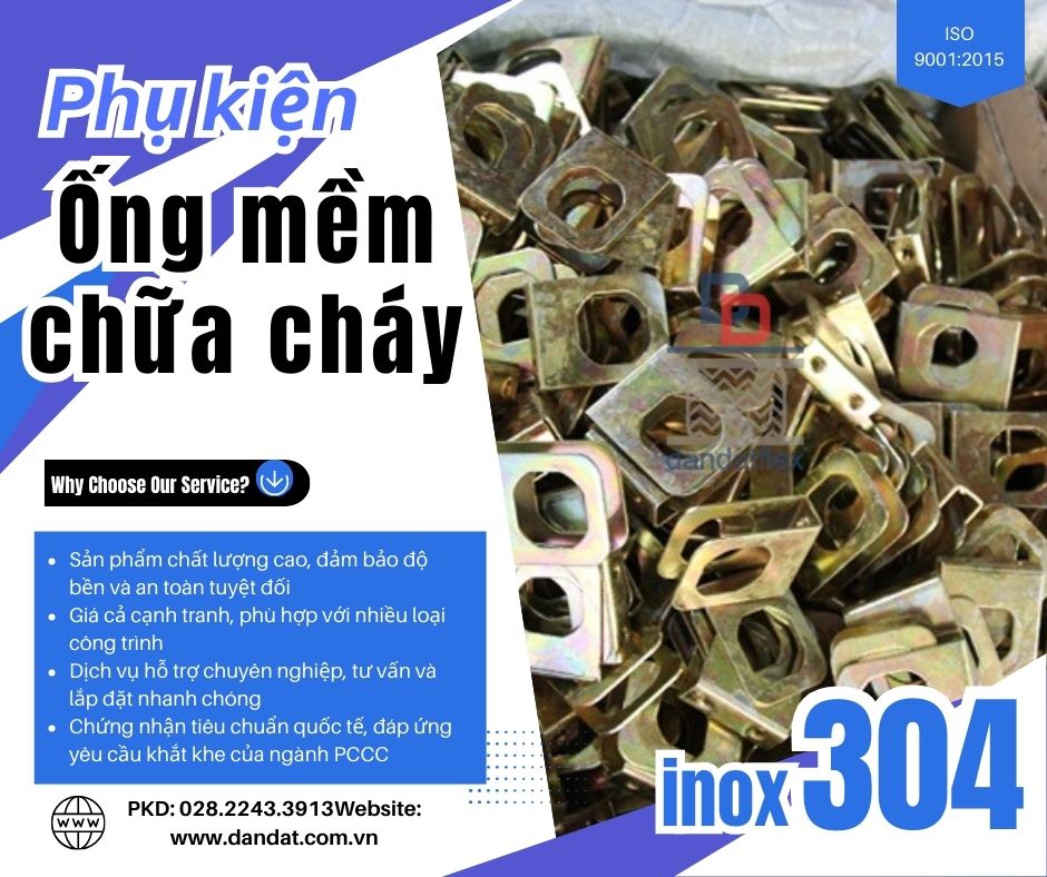 Ống mềm nối đầu phun sprinkler, ống mềm PCCC, dây mềm chữa cháy