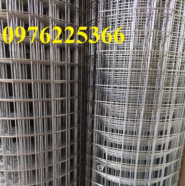 Cuộn lưới thép mạ kẽm 30x30, lưới hàn mạ kẽm ô 30x30