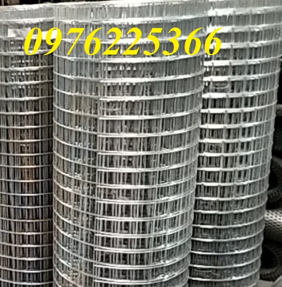 Cuộn lưới thép mạ kẽm 30x30, lưới hàn mạ kẽm ô 30x30