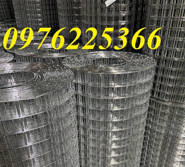 Cuộn lưới thép mạ kẽm 30x30, lưới hàn mạ kẽm ô 30x30
