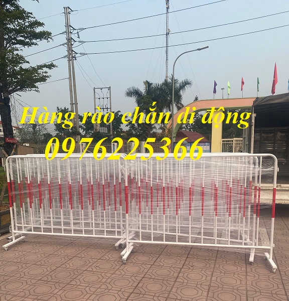Báo giá hàng rào di động khổ 1.2m x 2m, hàng rào chắn giao thông