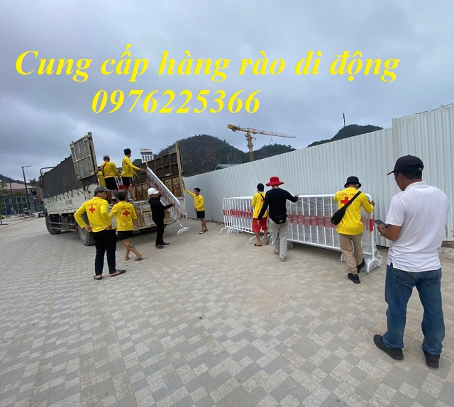 Hàng rào di động / Hàng rào di động chắn đường