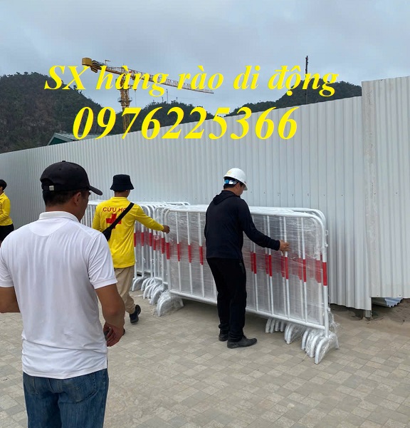 Cung cấp hàng rào di động, hàng rào chắn giao thông giá rẻ