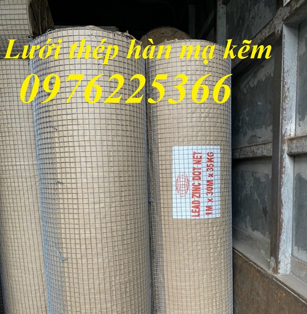 Lưới mạ kẽm nhúng nóng, Lưới mạ kẽm ô vuông hàng sẵn tại kho giá rẻ