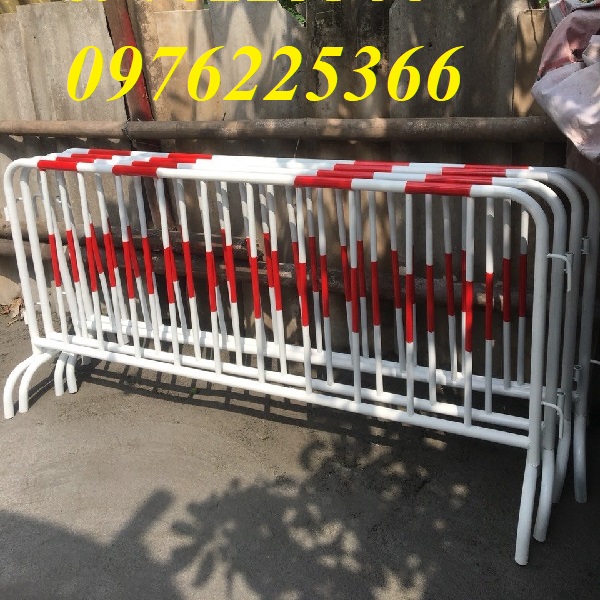 Hàng rào di động khổ 1m x 2m, hàng rào chắn giao thông