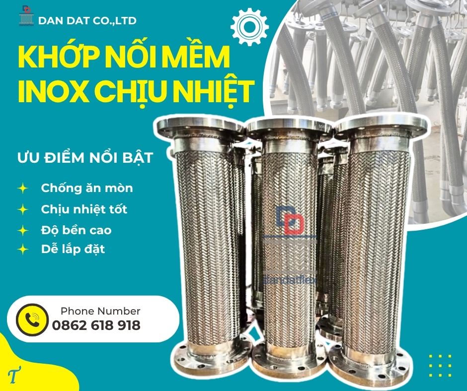 Khớp nối giãn nở kim loại,khớp nối giãn nở inox pasty,bù giãn nở nhiệt