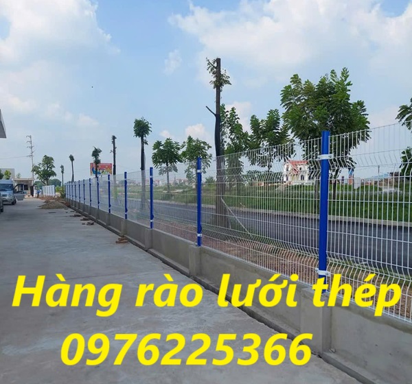 Sản xuất hàng rào lưới thép hàn tại Thái Bình