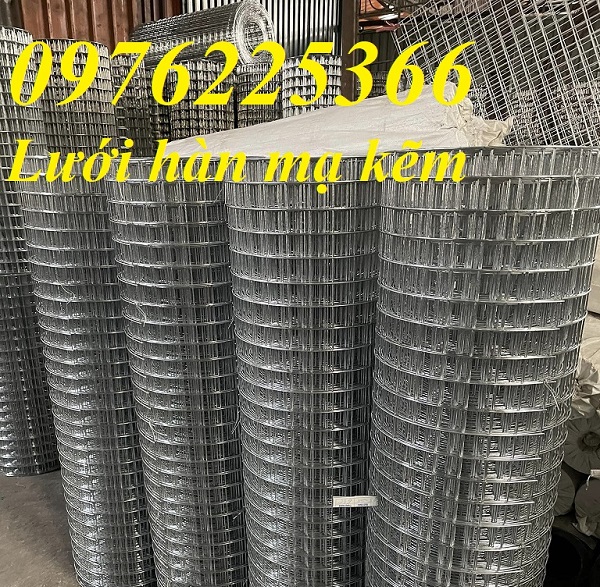 Lưới thép hàn mạ kẽm D3A50x50, D3A100x100