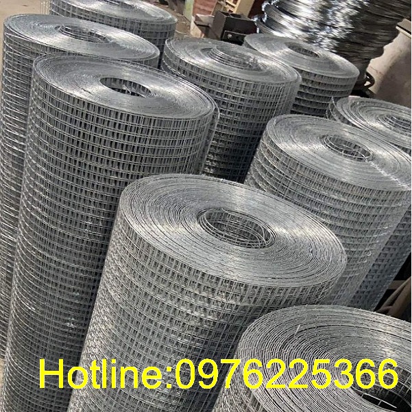 Lưới thép hàn mạ kẽm D3A50x50, D3A100x100