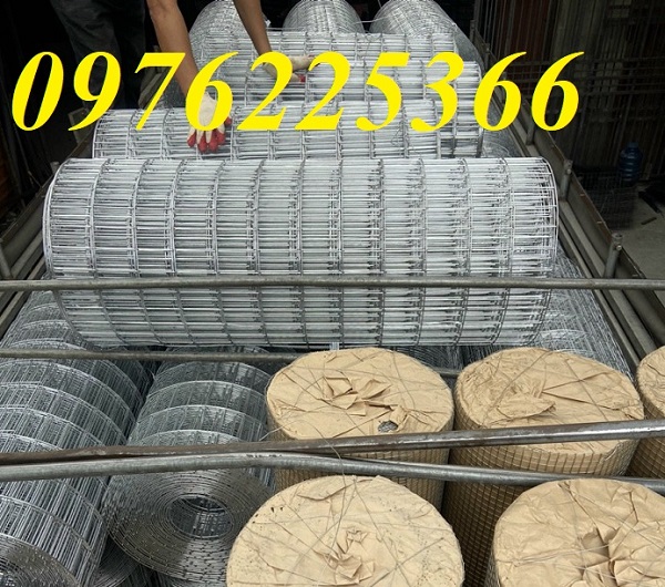 Lưới thép hàn mạ kẽm D3A50x50, D3A100x100