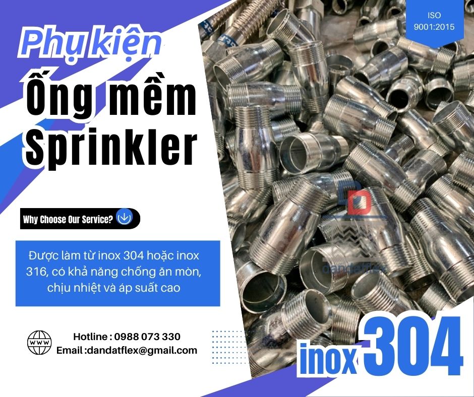 Ống mềm nối đầu phun sprinkler/ống nối mềm sprinkler/dây mềm chữa cháy