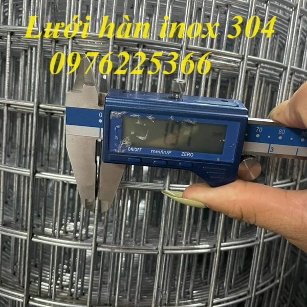 Lưới hàn inox 304 - Tổng kho lưới inox giá tốt tại Hà Nội