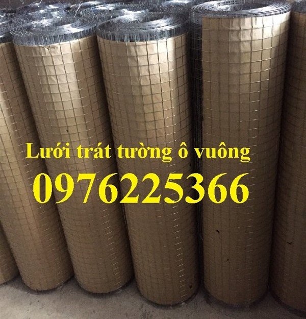 Lưới thép hàn mạ kẽm cuộn D2, D3, D4 ô 50x50