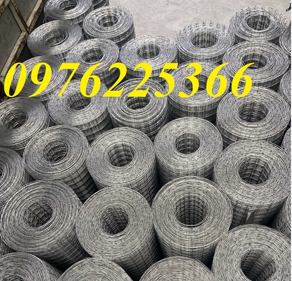 Lưới thép hàn mạ kẽm cuộn D2, D3, D4 ô 50x50