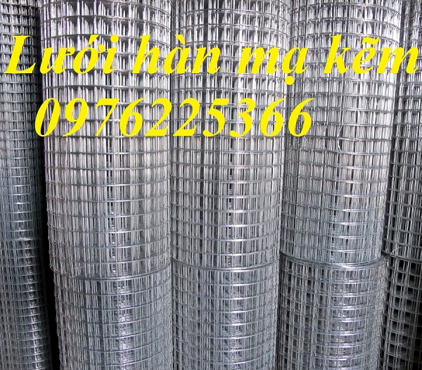 Cuộn lưới thép mạ kẽm D3a50x50 Lưới thép hàn mạ kẽm