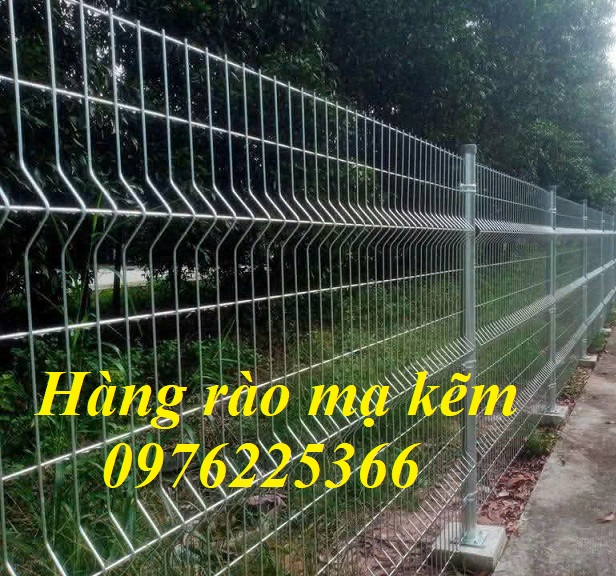 Giá lưới thép hàng rào mạ kẽm - Hàng rào mạ kẽm nhúng nóng