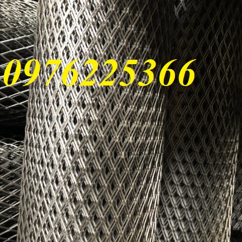 Lưới thép dập giãn 30x60x3ly, lưới thép kéo giãn 30x60