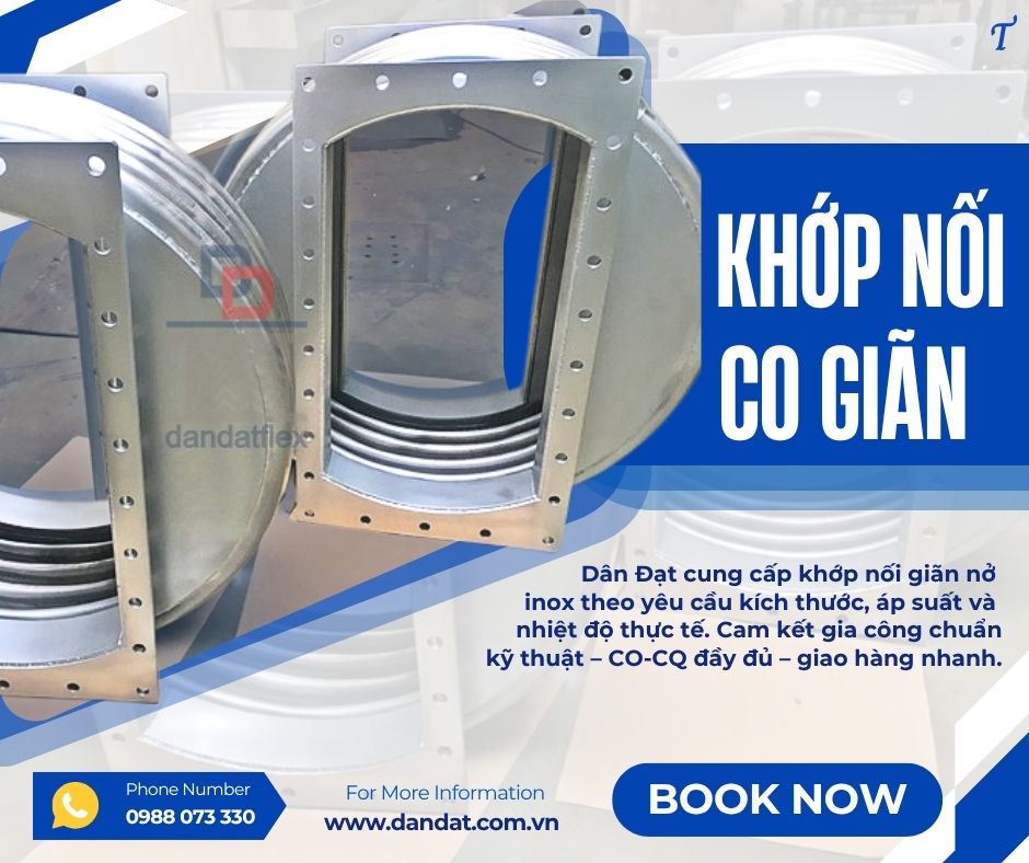 Khớp nối bù trừ giãn nở/ Khớp giãn nở cho dầu nóng/ Bù giãn nở nhiệt