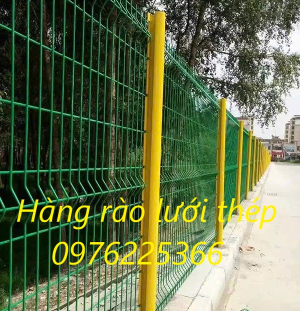 Thi công hàng rào sơn tĩnh điện tại Thanh Hóa