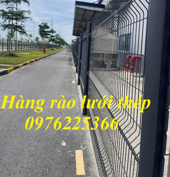 Thi công hàng rào chắn sóng mạ kẽm, sơn tĩnh điện giá rẻ