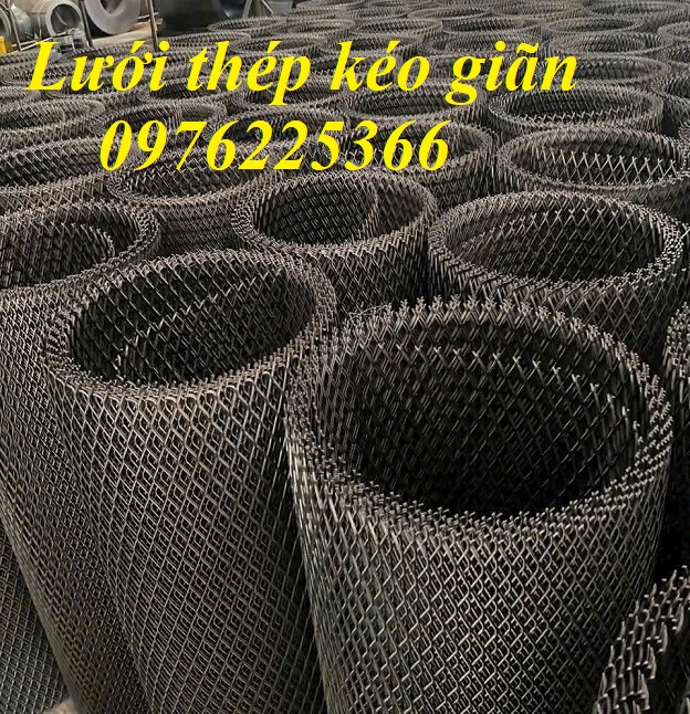 Lưới mắt cáo 15x30, lưới trám 15x30, lưới thép kéo giãn