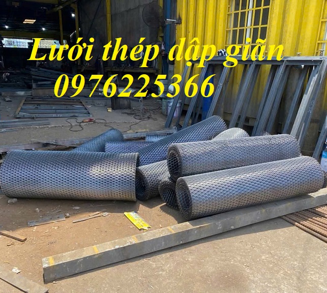 Lưới thép kéo giãn 20x40, lưới thép kéo giãn 30x60