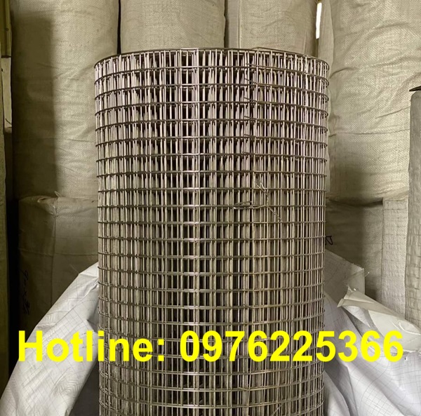 Lưới hàn inox 304 ô 10x10 , lưới làm avi inox 304 ô 10x10