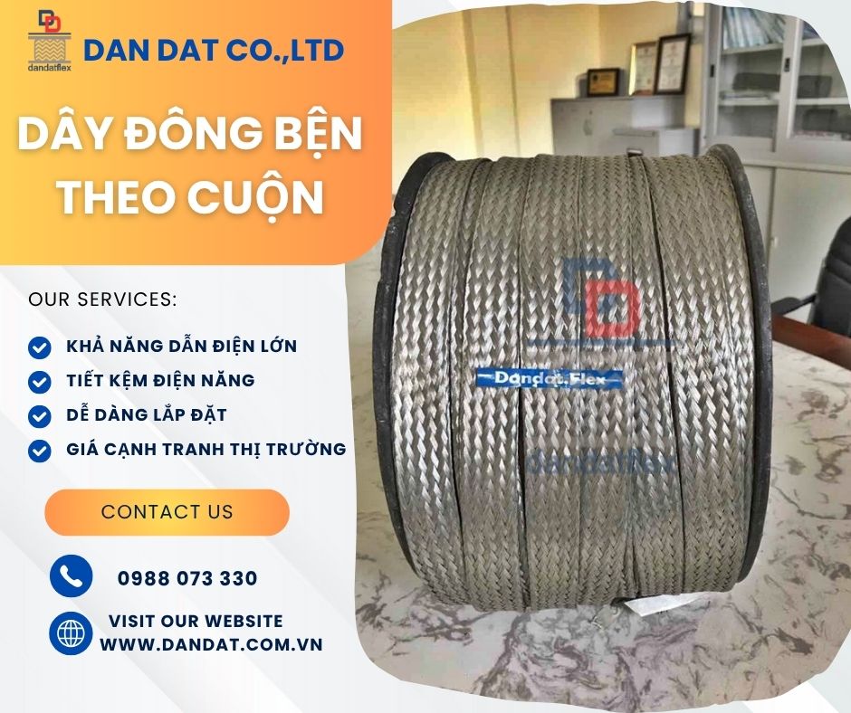 Dây đồng mềm/ Dây đồng bện tráng thiếc/ Khớp nối đồng bện mềm