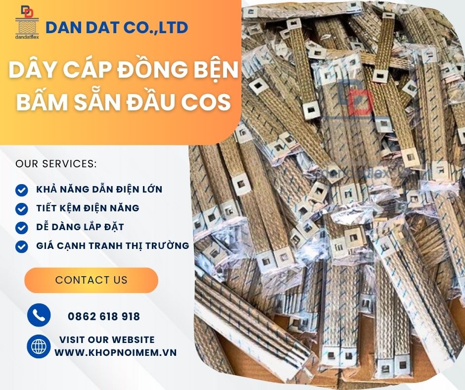 Dây đồng mềm/ Dây đồng bện tráng thiếc/ Khớp nối đồng bện mềm
