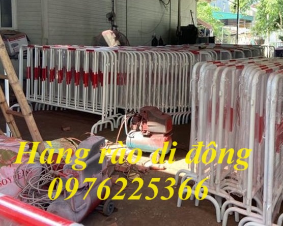 Hàng rào sắt di động, hàng rào chắn giao thông, hàng rào an ninh