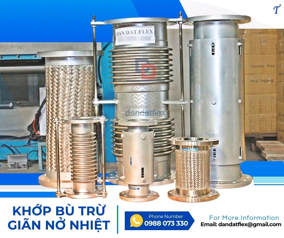 Bù giãn nở đường hơi/ Khớp giãn nở cho khói nóng/Khớp nối giãn nở inox