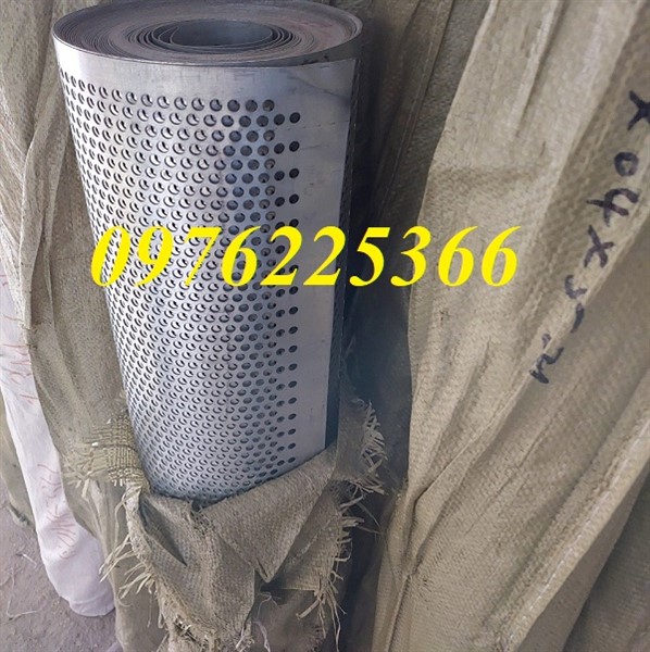 Cung cấp tôn đột lỗ dày 0.4ly, 0.5ly, 0.6ly, 0.7ly hàng có sẵn tại kho