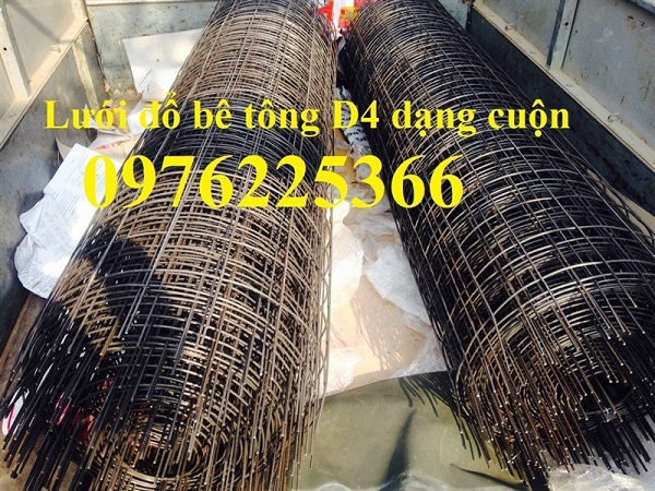 Giá lưới thép hàn D4 đổ sàn bê tông, lưới thép hàn phi
