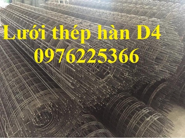 Giá lưới thép hàn D4 đổ sàn bê tông, lưới thép hàn phi