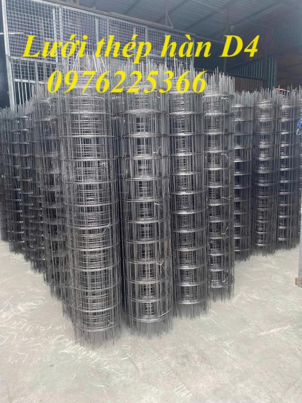 Giá lưới thép hàn D4 đổ sàn bê tông, lưới thép hàn phi