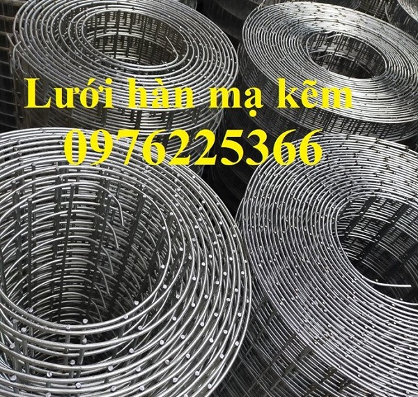 Lưới thép hàn D3a50x50, D3a50x100 mạ kẽm