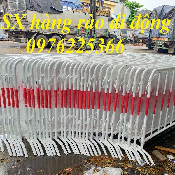 Các mẫu hàng rào sắt di động Bền - Đẹp - Giá rẻ