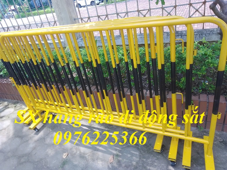 Các mẫu hàng rào sắt di động Bền - Đẹp - Giá rẻ