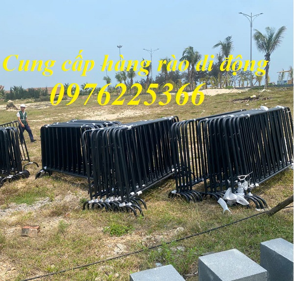 Các mẫu hàng rào sắt di động Bền - Đẹp - Giá rẻ