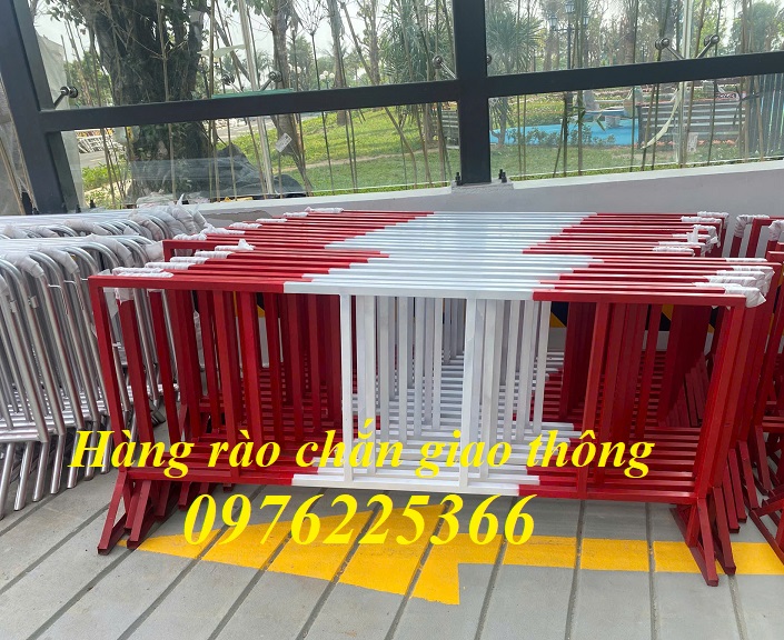 Các mẫu hàng rào sắt di động Bền - Đẹp - Giá rẻ