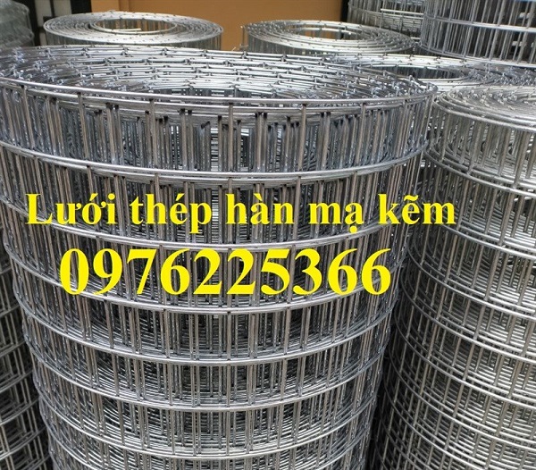 Lưới thép hàn D3A50x50, D3A50x100 mạ kẽm