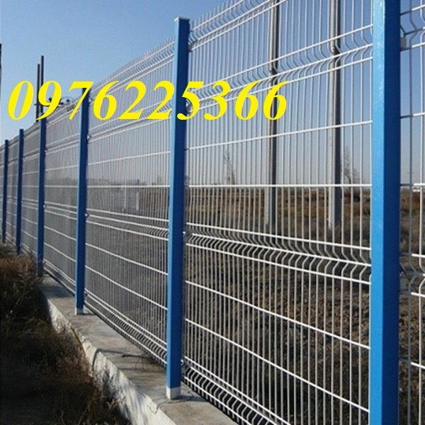 Thi công hàng rào lưới thép mạ kẽm, sơn tĩnh điện giá gốc tại xưởng