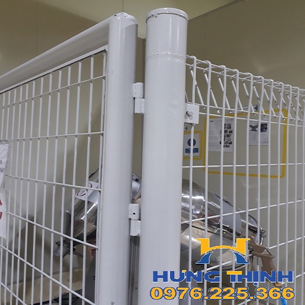 Sản xuất - Thi công hàng rào gập đầu tam giác D4, D5, D6 giá tốt