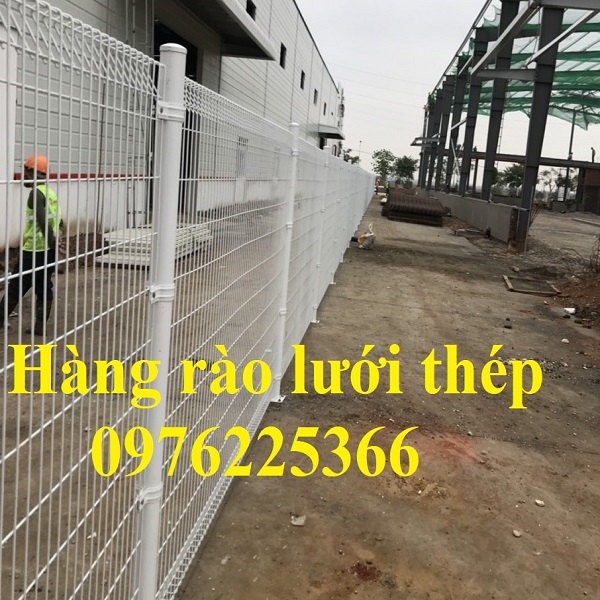 Sản xuất - Thi công hàng rào gập đầu tam giác D4, D5, D6 giá tốt
